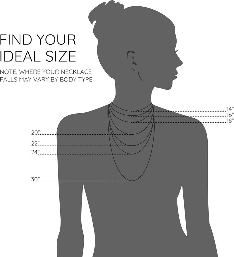 KISPER 925 Solid Sterling Silver 1mm Dainty Thin Box Chain Necklace for Women, Italian Made Tarnish Resistant Waterproof Hypoallergenic, 14 16 18 20 22 24 30 inches - Image 4